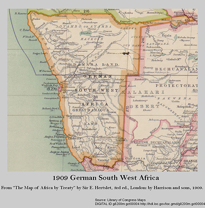1909 map