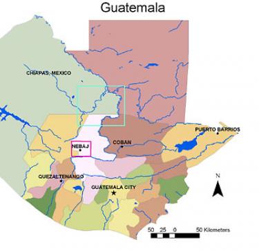 Guatemala base map